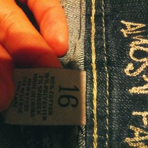 Destructed Flare Jeans